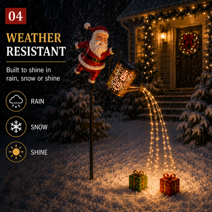 🎁48% OFF🎁🎅 Santa’s Magic Pour – Flowing LED Christmas Garden Light