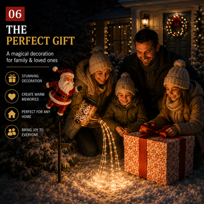 🎁48% OFF🎁🎅 Santa’s Magic Pour – Flowing LED Christmas Garden Light
