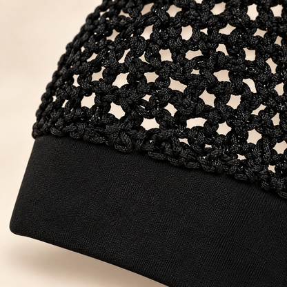 Wide Band Mesh Hair Cap