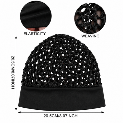 Wide Band Mesh Hair Cap