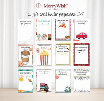 Gift Card Book
