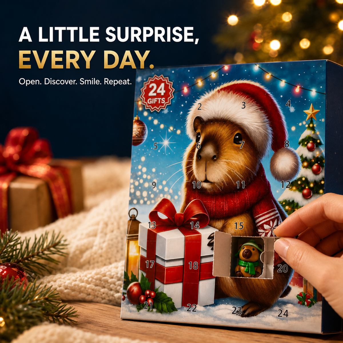 🔥Capybara Christmas Advent Calendar 2026
