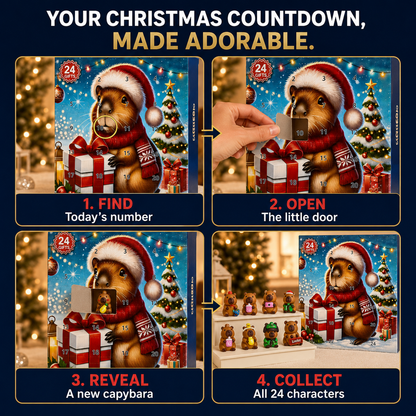🔥Capybara Christmas Advent Calendar 2026