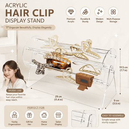 ✨Acrylic Hair Claw Holder Hair accessory storage rack