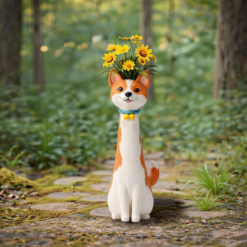 🐶Quirky Dog Vase