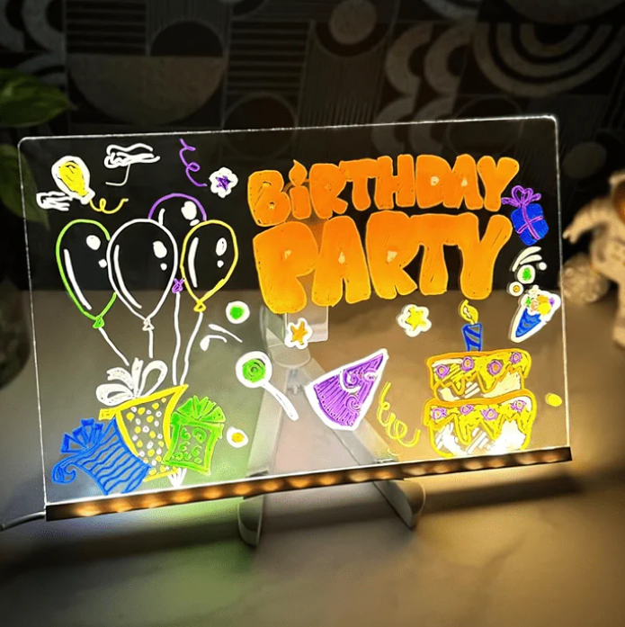 ⏳🎨LAST DAY SALE – ONLY ￡9.99‼️Luminous Led Drawing Board For Children✨