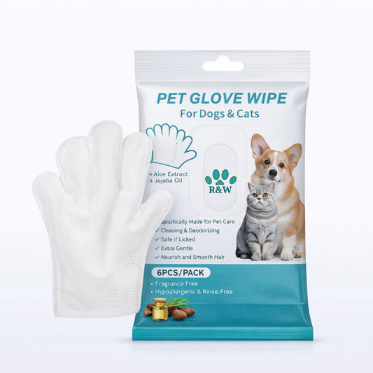 🔥Hypoallergenic Pet Cleaning Glove Wipes (Unscented)