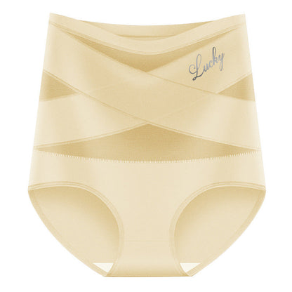 🌸Plus-Size High-Waist Cross Tummy Control Panties✨