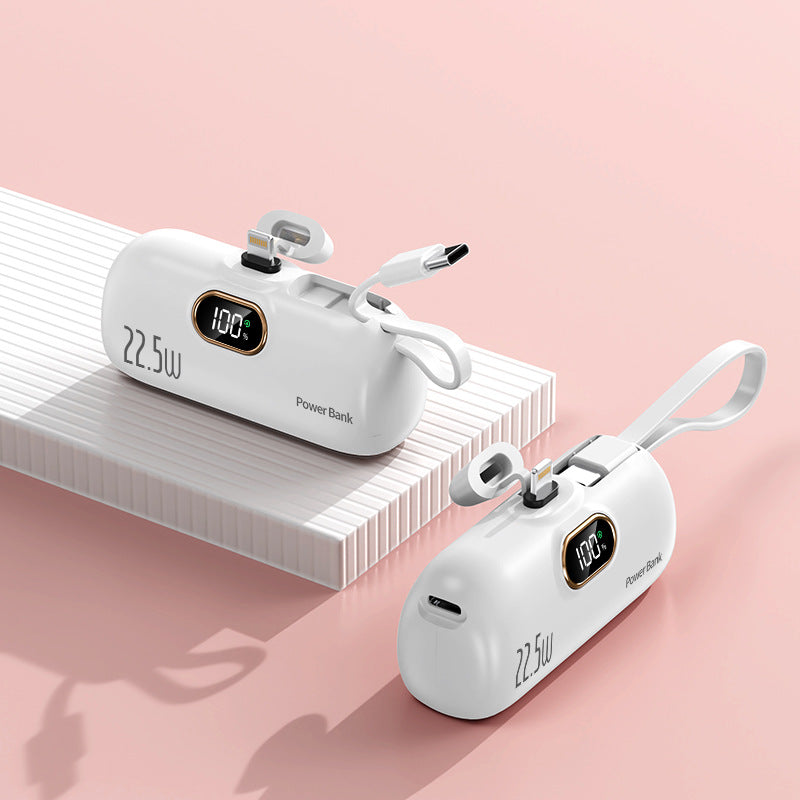🔋40% OFF NOW! ✨ 5000mAh Mini Portable Phone Power Bank – Ultra-compact & dual USB ports – Fast charging, lightweight – perfect for travel, commute or emergency top-ups 📱