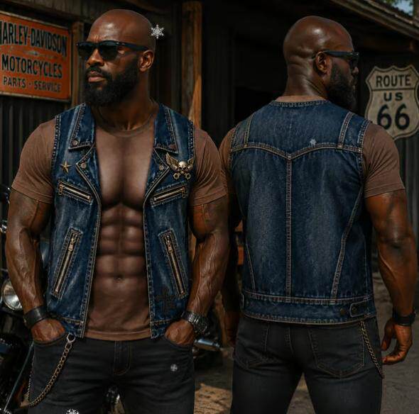 Men's Funny Fake Muscle Print T-Shirt