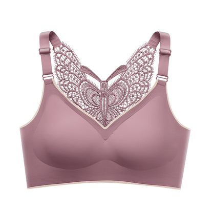 🎁Hot Sale 40% OFF🦋Butterfly Embroidery Wirefree Bra