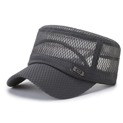 🧢☀️Summer Quick-Dry Outdoor Hat – Breathable Mesh, Adjustable, UV Protection, Lightweight 🏃‍♂️