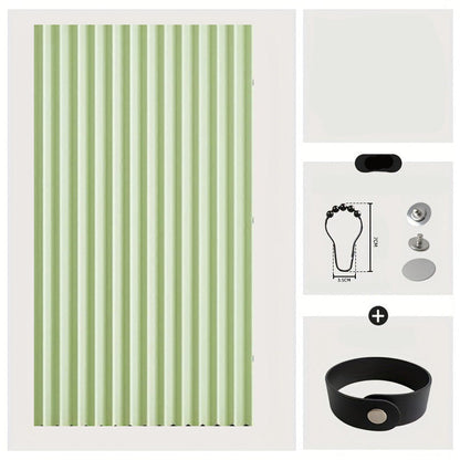 ⏰🔥LIMITED TIME 48% OFF! ⭐No-Drill Magnetic Accordion Door Curtain