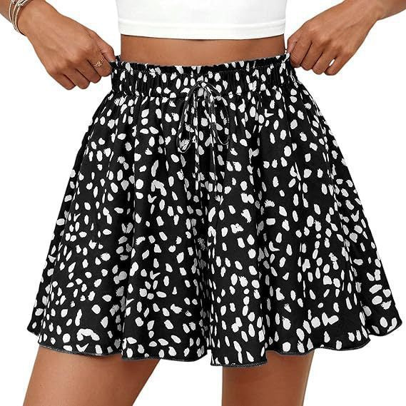 💃Women's Bohemian Print High-Waist Shorts🏖️