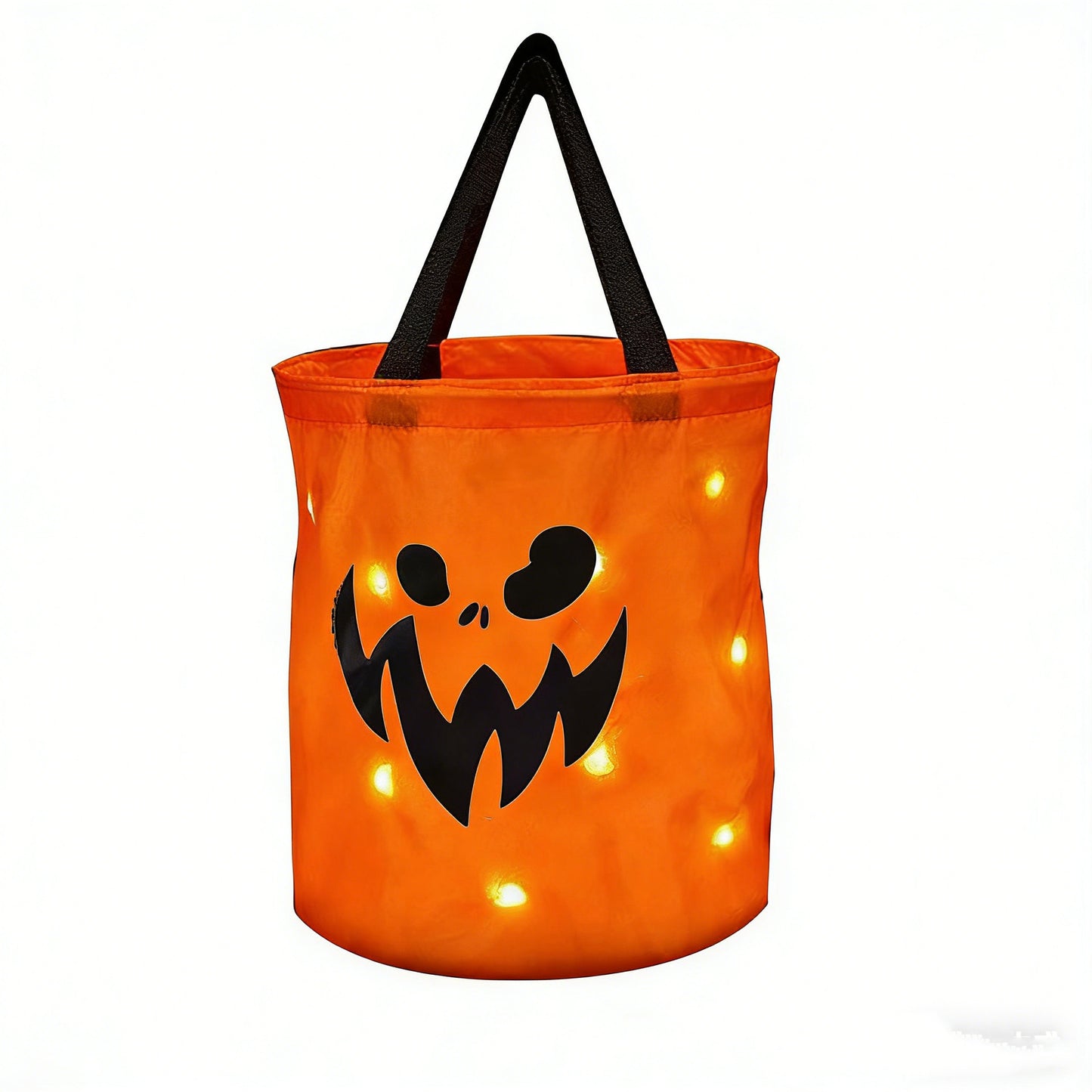 🎃 2026 Sale — Over 19,000 Sold!✨ Halloween Glowing Pumpkin Bag – LED Lights & Spacious Interior 🍬