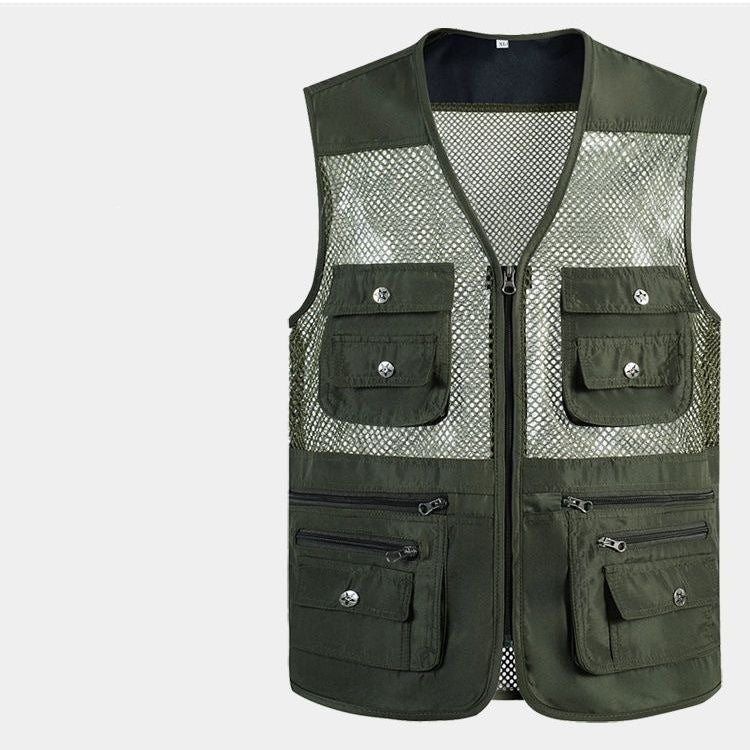 Outdoor ice silk multifunctional vest