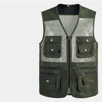 Outdoor ice silk multifunctional vest