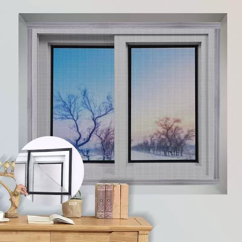 LIMITED-TIME 49% OFF! ✨ Self-Adhesive Mosquito Screen – Invisible, Fire-Retardant, Easy Install 🦟
