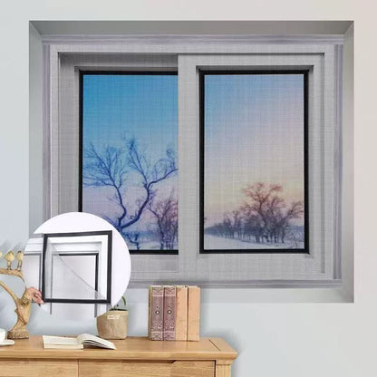 LIMITED-TIME 49% OFF! ✨ Self-Adhesive Mosquito Screen – Invisible, Fire-Retardant, Easy Install 🦟