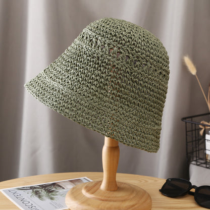 📢📢40% OFF !! ⏰Women's UV Protection Woven Sun Hat
