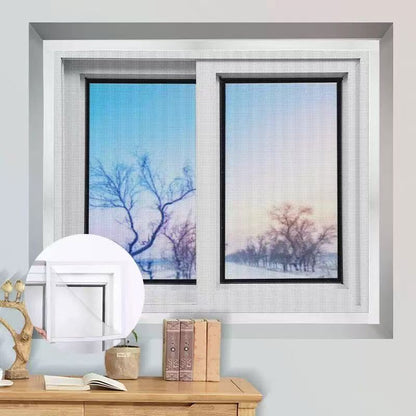 LIMITED-TIME 49% OFF! ✨ Self-Adhesive Mosquito Screen – Invisible, Fire-Retardant, Easy Install 🦟