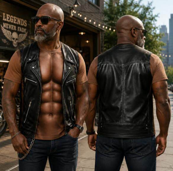 Men's Funny Fake Muscle Print T-Shirt
