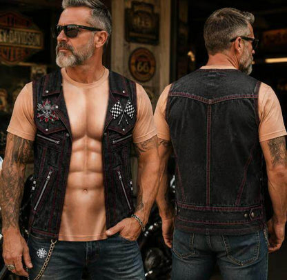 Men's Funny Fake Muscle Print T-Shirt