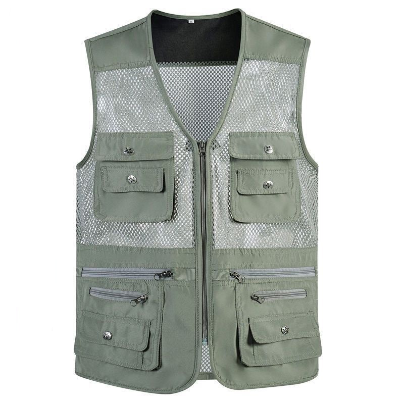 Outdoor ice silk multifunctional vest
