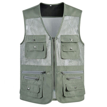 Outdoor ice silk multifunctional vest