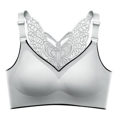 🎁Hot Sale 40% OFF🦋Butterfly Embroidery Wirefree Bra