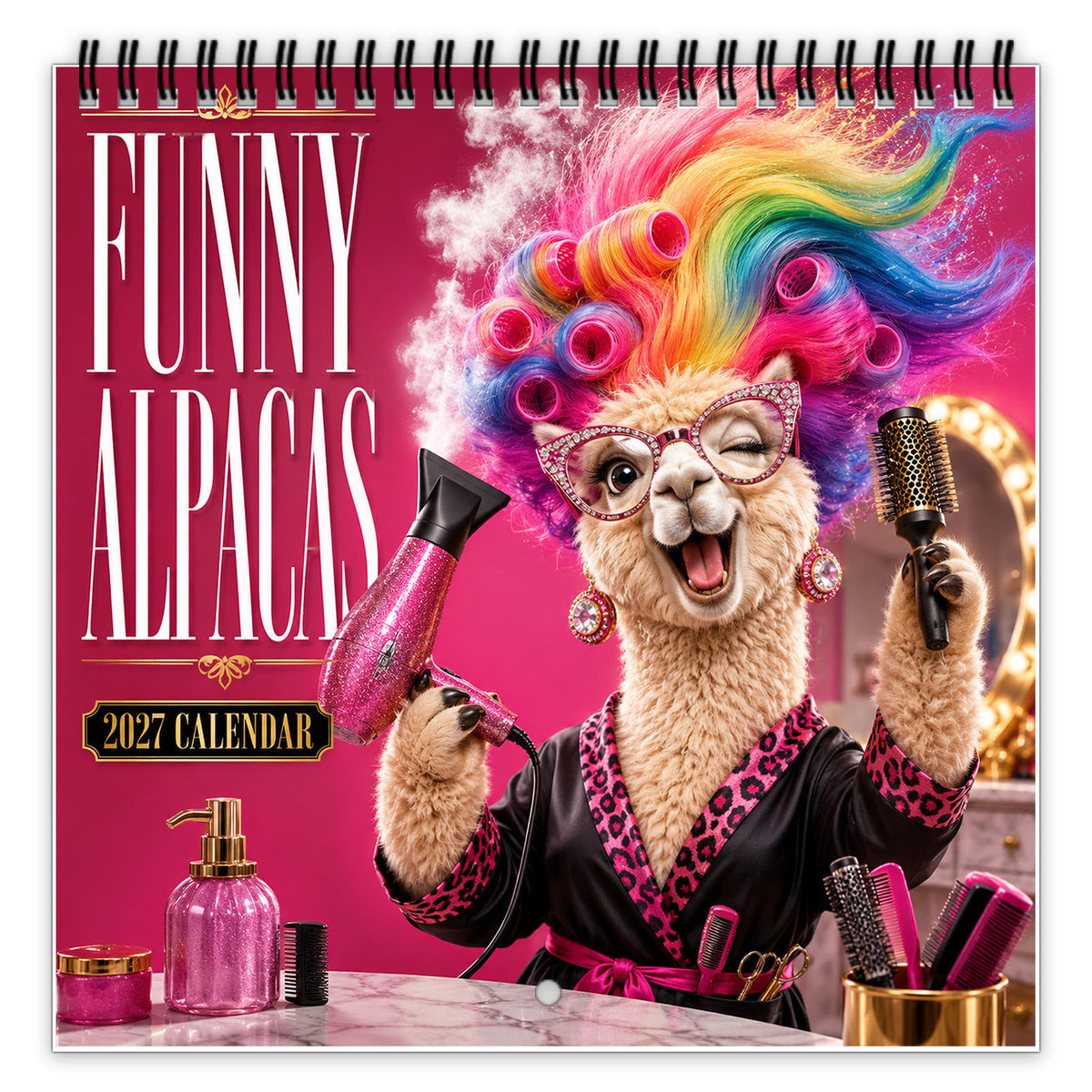 🦙 2027 Fun Alpaca Calendar