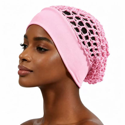 Wide Band Mesh Hair Cap
