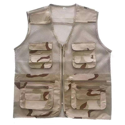 Outdoor ice silk multifunctional vest