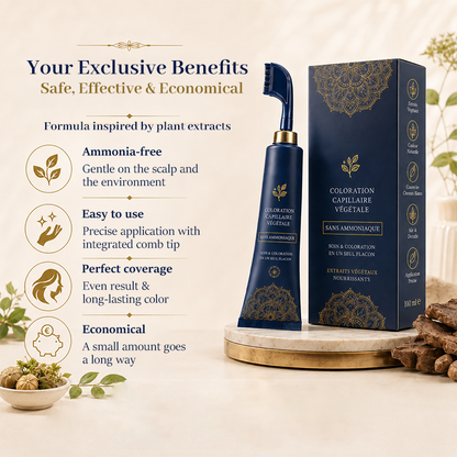 🔥 Limited-Time 49% Off –Herbal Hair Dye Comb for Home Use