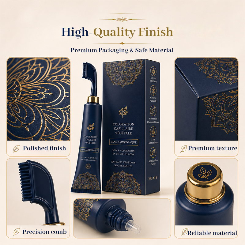 🔥 Limited-Time 49% Off –Herbal Hair Dye Comb for Home Use