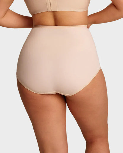 🌸Plus-Size High-Waist Cross Tummy Control Panties✨