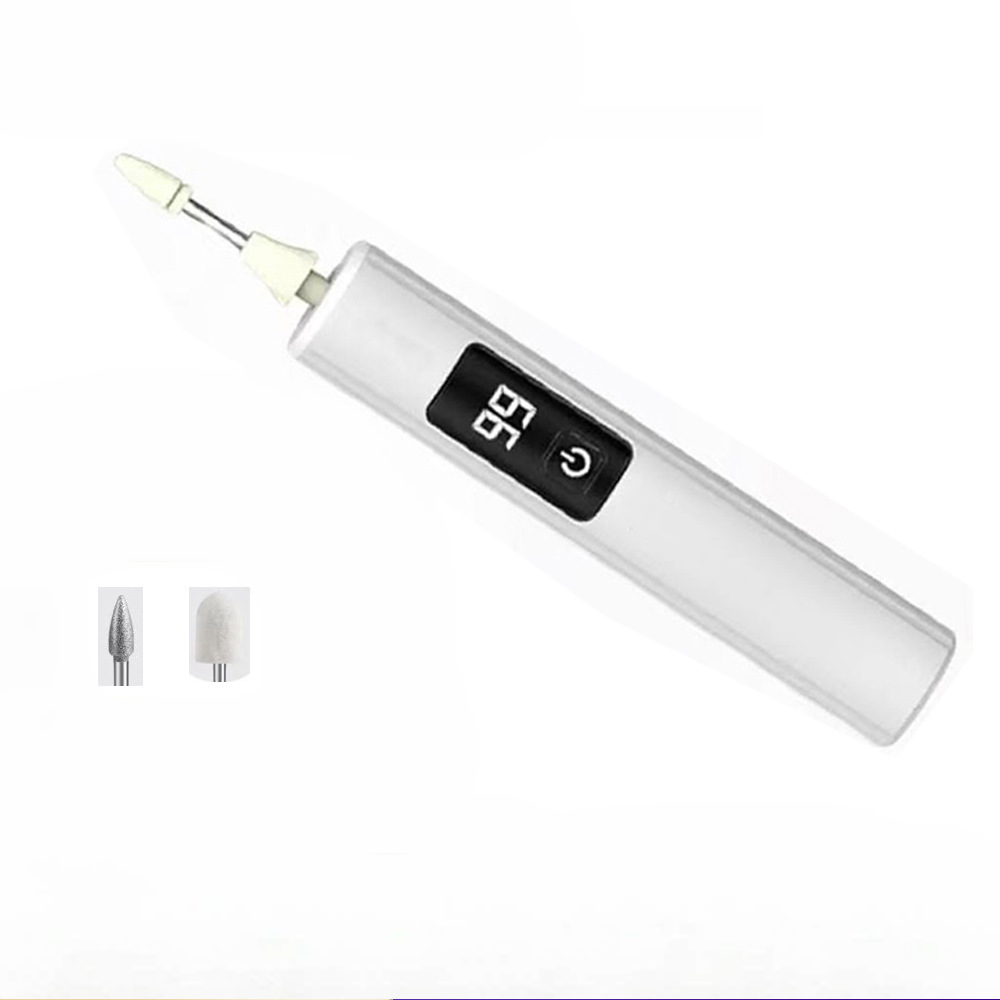 🥳2026 HOT SALE🥳💞30K+ SOLD!💅✨Professional Electric Nail Polisher – Smooths thick nails, 99-speed display. Multiple heads for shaping & buffing. Salon at home! 🌟💎