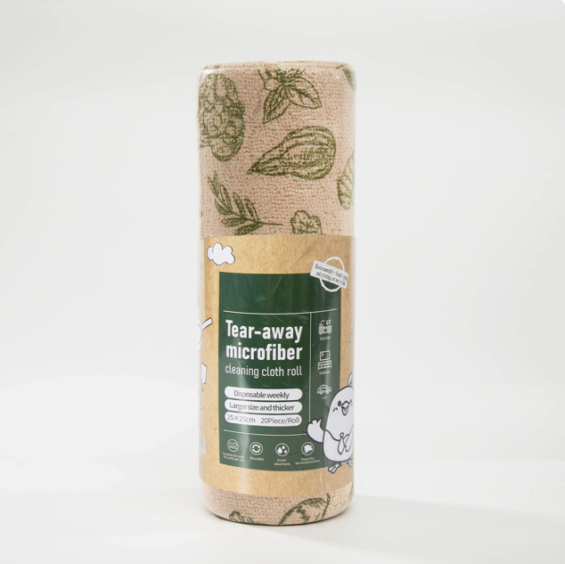 Antibacterial Tear-Off Wipes for Wet & Dry Use
