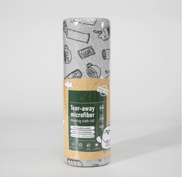 Antibacterial Tear-Off Wipes for Wet & Dry Use