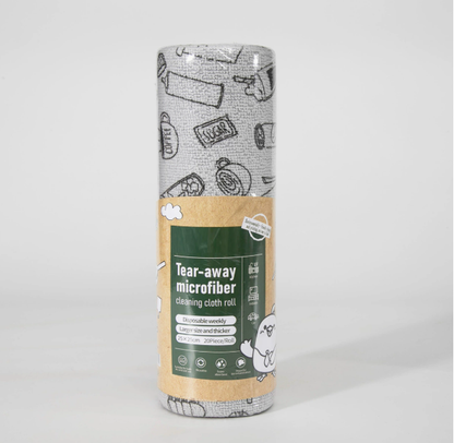 Antibacterial Tear-Off Wipes for Wet & Dry Use