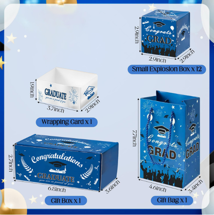 🎓🔥New Graduation Gift Sets Now Available🔥🎓Explosive Pop-Up Surprise Money Gift Box