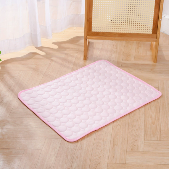 Dog Cooling Mat Light Comfortable Summer Sleeping Pad Machine Washable Quick Drying Pet Mattress For Dogs Cats