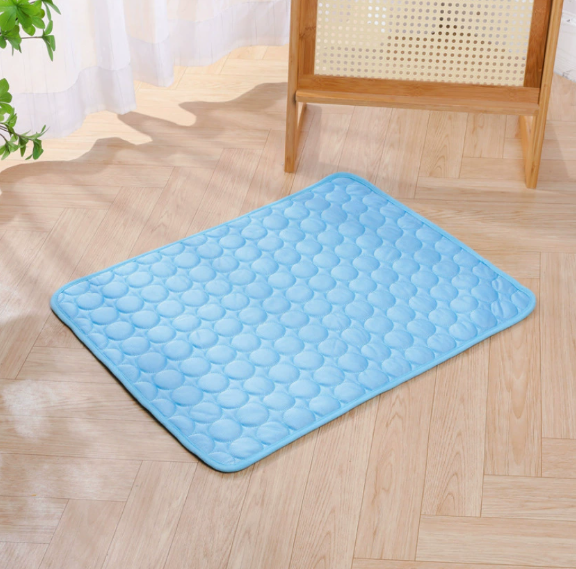 Dog Cooling Mat Light Comfortable Summer Sleeping Pad Machine Washable Quick Drying Pet Mattress For Dogs Cats