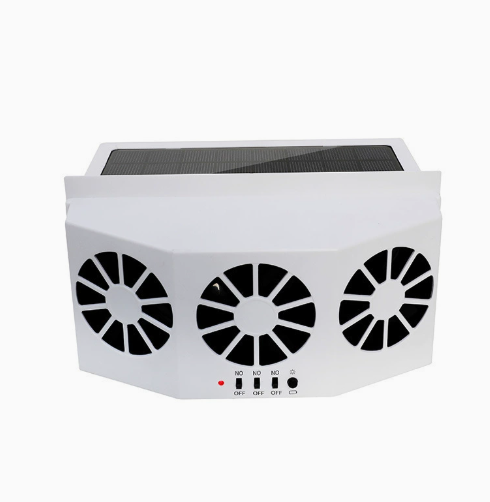 🚗 Solar Car Cooling Fan – Ventilation &amp; Fresher Air in the Car 🌿
