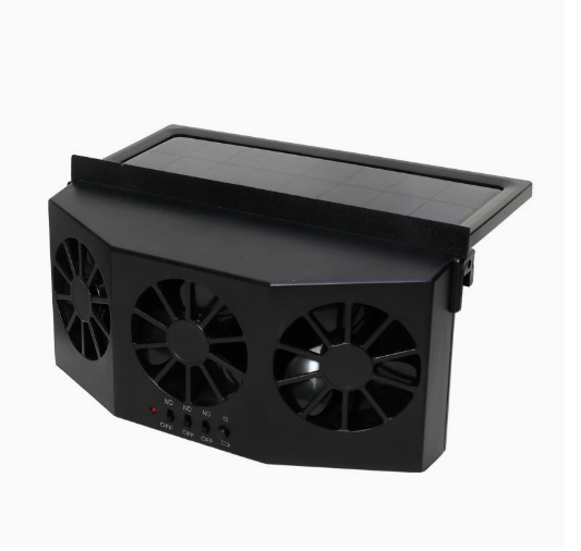 🚗 Solar Car Cooling Fan – Ventilation &amp; Fresher Air in the Car 🌿
