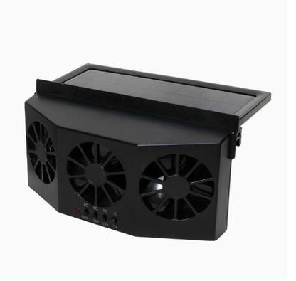 🚗 Solar Car Cooling Fan – Ventilation &amp; Fresher Air in the Car 🌿