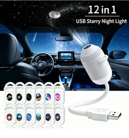 🔥LAST DAY 40% OFF - 🌌🌠HD Smart Dynamic 5D Holographic Night Light Projector