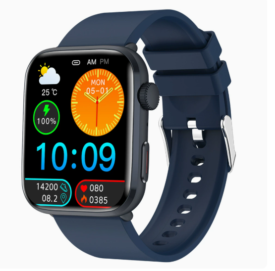 ✨Bluetooth calling, heart rate, blood oxygen, and body temperature monitoring sports watch a