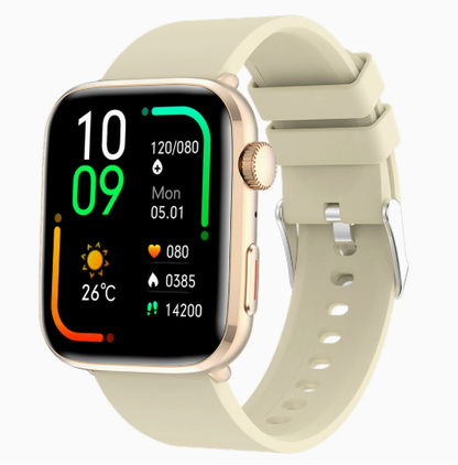 ✨Bluetooth calling, heart rate, blood oxygen, and body temperature monitoring sports watch a