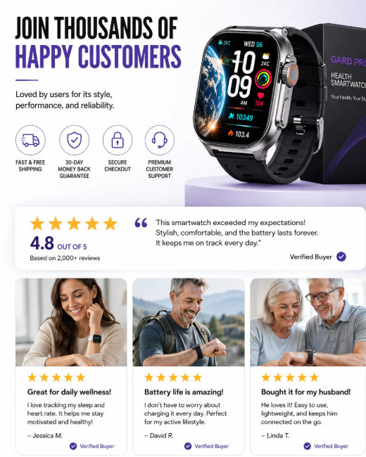 ✨Bluetooth calling, heart rate, blood oxygen, and body temperature monitoring sports watch a